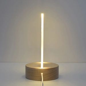 Vòng <span class=keywords><strong>LED</strong></span> bằng gỗ hình dạng đèn với có thể ghi trống Acrylic văn phòng massage Hội Đồng Quản Trị và trà sữa cửa hàng lưu ý Hội Đồng Quản trị với bút - Product Image 6