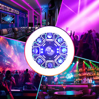 Thunder Sixteen Arm Moving Head Bühnenlicht 260W RGBW 4-in-1 Magic Ball LED mit RGB Strobe Farbwäsche für Club-Events