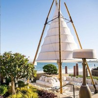 Avec salle de bain Safari Lodge Tentes Outdoor Luxury Hotel Living Resort Wood Canvas Lodge Glamping Hut