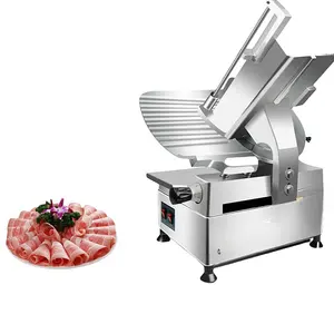 Máquina multifuncional automática de fatiar carne comercial, fatiador de carne com espessura de 0-7mm30-50 peças/minuto