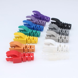 ฝาครอบป้องกันหัวคริสตัล RJ45 ทำจาก PVC สำหรับขั้วต่ออีเธอร์เน็ต Cat5 Cat6 - Product Image 2