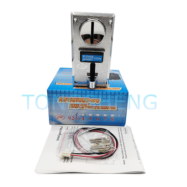 For Game Machine Accessories Good Quality Token Acceptor CH-923 Coin Acceptor Multi Coin Selector