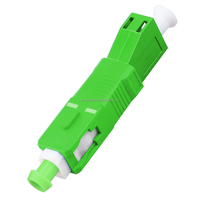Adaptador Híbrido de Fibra Óptica de Alta Calidad, Monomodo Simplex 9/125 SC FC Macho/Hembra con Carcasa de PC para Conexiones de Cable