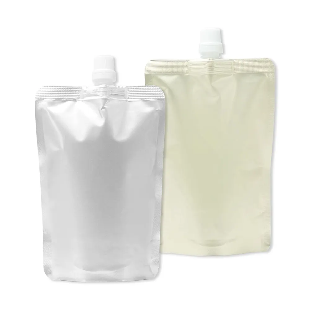 Good Quality Portable Liquid Packaging Bag Stand Up Spout Nozzle Squeeze Pouch Doypack Bags
