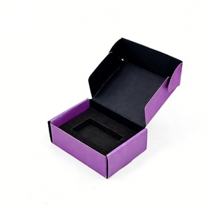 กล่องกระดาษแข็งรักษ์โลก กล่องสำหรับส่งของทางอากาศ สีตามสั่ง พร้อมแผ่น EVA ป้องกันในตัว กล่องไปรษณีย์ลูกฟูก - Product Image 3