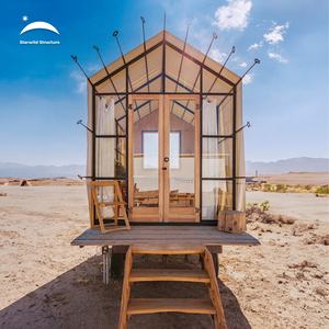 Nouveau design, tente d'hôtel de luxe moderne pour le glamping en plein air sur roues, tente de calèche pour le camping, tente pour wagons - Product Image 6