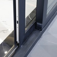 Design moderne personnalisé, fenêtres à auvent à haute teneur en aluminium, fenêtres en verre insonorisées à double vitrage suspendues de style balançoire pour salles de bains