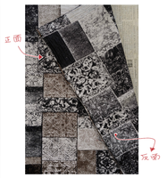 Tissu jacquard vintage à motifs géométriques gaufrés teint en fil pour robe et coussin