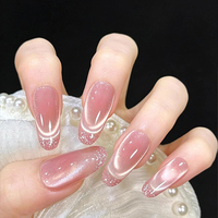 Faux ongles à presser couleur unie, style mondial, commande mixte, faible MOQ, réutilisables, en ABS, vente en gros, approvisionnement en vrac