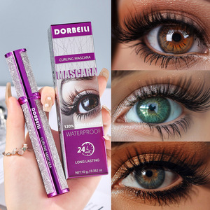 Máscara de Pestañas Negra, Fórmula de Larga Duración, Resistente al Agua, No se Desvanece, Contiene Escualano Vegetal, Alargadora, para Dropshipping - Product Image 2