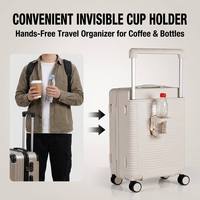 Maleta de Viaje Rígida Expandible de Alta Calidad, Anti-Robo, con Ruedas Giratorias, para Viajes de Negocios, OEM ODM