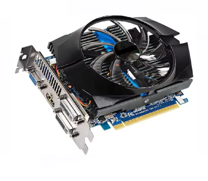 Nvidia GeForce GTX 650 Ti 1GB GDDR5 128ビット928MHzシングルスロット28nmグラフィックスカードGPUビデオカードゲーミングカードのオリジナルの新製品