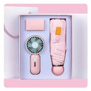 Fine Ocean – stylo parapluie 3 en 1 imprimé personnalisé 2022, carnet cadeau promotionnel, accessoire de bureau, ensemble cadeau d'entreprise - Product Image 2