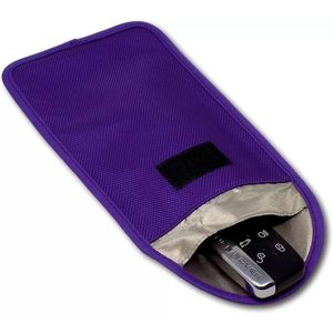 Pochette de protection anti-RFID en tissu Oxford imperméable, anti-pistage, anti-espionnage, anti-hack, pour la sécurité de la vie privée des téléphones portables - Product Image 6