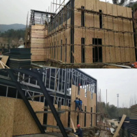Matériaux de construction, murs extérieurs et intérieurs, panneaux sandwich isolés OSB EPS, bardage mural, panneaux de revêtement mural, panneaux en mousse XPS
