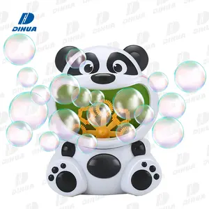 Machine à bulles automatique PNC Toys 2000 + bulles par minute enfants animaux Panda Burbujas fabricant de souffleur de savon extérieur 4oz(118ml)