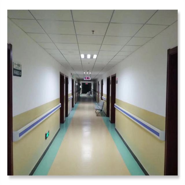 Prima Wholesale Barrier Free Grab Rail Wall Guard Protector Corner Hospital Corridor Anticollision Handrail for Elderly Disabled