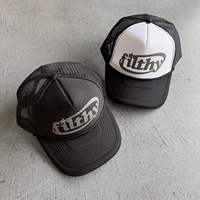 Gorra de Béisbol Deportiva Vintage Transpirable de 5 Paneles con Logotipo Personalizado en Relieve y Malla