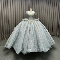 Robe de soirée longue, moderne, grande taille, avec cristaux et paillettes, dos lacé, robes de Quinceanera naturelles, vestidos de 15 anos