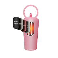 Gobelet isotherme 2-en-1 en acier inoxydable avec paille, 20oz 30oz, double paroi sous vide, sans BPA, compatible porte-gobelet
