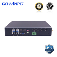 Mini PC de Escritorio Industrial con Soporte para Windows/Linux, CPU de 65W TDP, Core I7/i9 de 9.ª Generación, PCIe X16, 32GB de RAM
