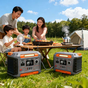 Station d'alimentation portable au lithium-ion 300W 270Wh à onde sinusoïdale pure avec MPPT solaire pour le camping en montagne et les sessions culinaires - Product Image 4