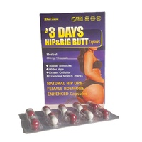 Amélioration des fesses, agrandissement des hanches, augmentation des fesses, 60 capsules, comprimés, logo privé, fesses