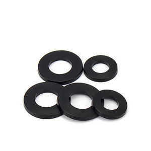 Ming Anjia Nylon Gaskets Black Plastic <b>Washers</b> M2 M3 M4 M5 M6 M8 M10 Flat Insulating Ring For Mechanical Assembly - Product Image 1