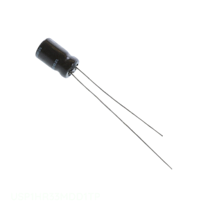 ตัวเก็บประจุเรเดียล0.33 UF UF USP1HR33MDD1TP ผ่านรูแบบดั้งเดิม0.33 uF 20% 50V - Product Image 1