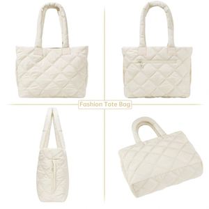 Sac fourre-tout matelassé léger et moelleux de grande capacité, personnalisé en gros, pour femmes, usage quotidien - Product Image 5