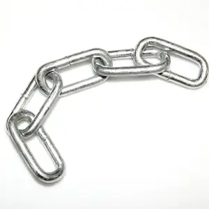 High Quality 304 Welded Stainless Steel Short Link Chain Din 766 13mm