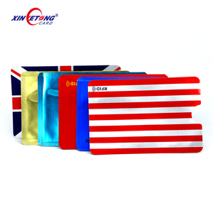 Vente en gros de manchon de <span class=keywords><strong>carte</strong></span> d'identité de brosse antivol <span class=keywords><strong>Anti</strong></span>-<span class=keywords><strong>NFC</strong></span> manchon de blindage RFID - Product Image 1