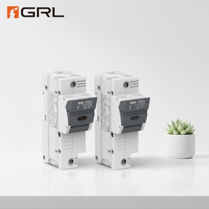 Portafusibles GRL RT18-125 con Indicador Luminoso, 1P 2P 3P 4P 1P+N 3P+N 125A AC690V/400V, Adaptador <span class=keywords><strong>22x58</strong></span>, Fusible para Instalación en Riel DIN - Product Image 1
