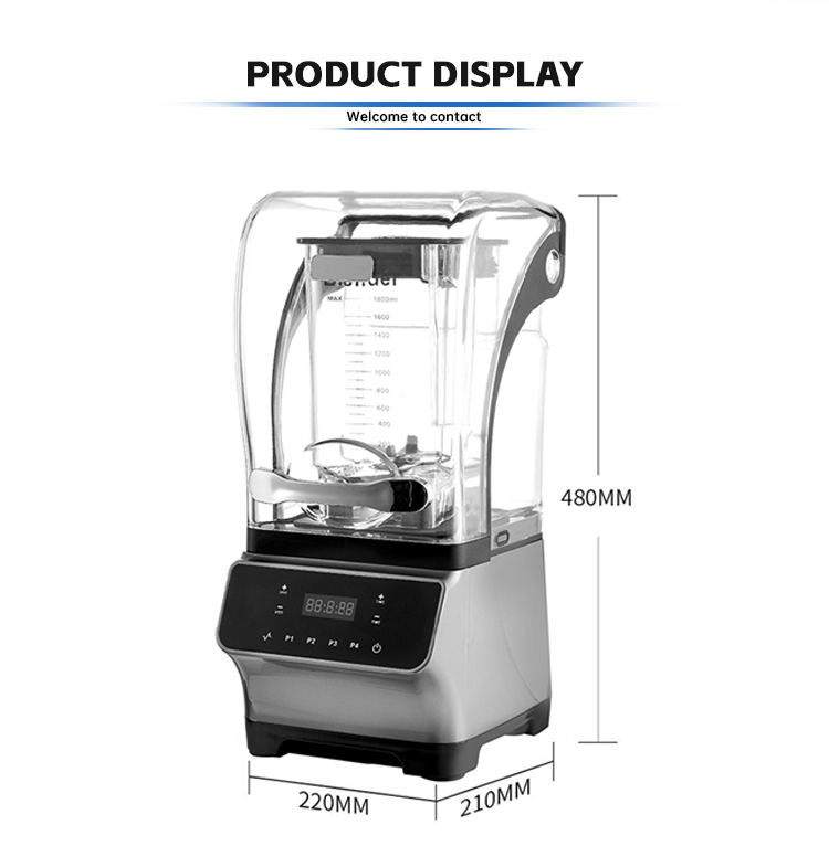 TRADE KHibiki Blender's Choice 3本 3 in 1 High Performance Turbocrush Blender With Digital