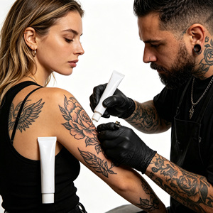 Crema para Tatuajes de Uso Profesional 10g, Larga Duración, Estable, para Salones de Tatuajes y Centros de Belleza, Suministro Continuo - Product Image 1