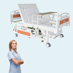 Лучшая цена, медицинская кровать ICU с матрасом-оптовая продажа, электрическая/ручная кровать для пациента для дома/больницы-индивидуальное обслуживание OEM - Product Image 2