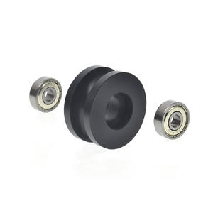 Toptan CNC işlenmiş paslanmaz çelik ve naylon rulman 6900zz hassas 0.01mm ile haddeleme kasnak - Product Image 5