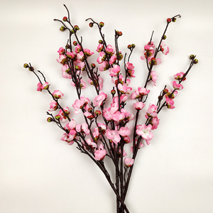 94cm Simulation Offre Spéciale <span class=keywords><strong>Fleur</strong></span> douce d'hiver chinoise <span class=keywords><strong>Fleur</strong></span> de <span class=keywords><strong>cerisier</strong></span> japonais Fleurs de <span class=keywords><strong>cerisier</strong></span> artificielles - Product Image 4