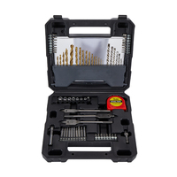 Boîte à outils professionnelle ensemble d'outils ménagers combo électrique Kit d'outils avec perceuse électrique sans fil