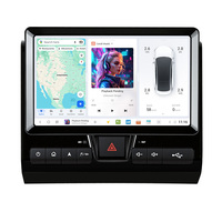 DUDUAUTO es Compatible con Toyota LC76 2007-2025, Sistema Android Modificado, Pantalla de Navegación con Bluetooth y Car-Play