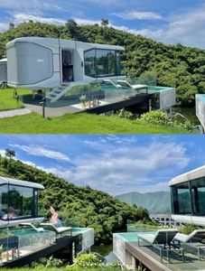 Pequeña <span class=keywords><strong>casa</strong></span> extensible al aire libre contenedor portátil cabina Resort Hotel jardín diseño Modular moderno Apple House <span class=keywords><strong>casa</strong></span> <span class=keywords><strong>de</strong></span> <span class=keywords><strong>campaña</strong></span> - Product Image 4