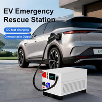OLINK Nouvelle station de recharge rapide pour véhicules électriques CCS2 60KW 380V DC portable et mobile, chargeur d'urgence pour véhicules électriques