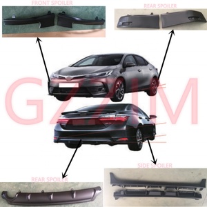 ชุดแต่งรอบคัน สปอยเลอร์หน้า-หลัง-ข้าง สำหรับ TO-OTA COROLLA 2017 รุ่นตะวันออกกลาง - Product Image 5
