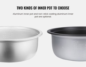 Precio National Novel <span class=keywords><strong>Arrocera</strong></span> Tambor eléctrico de acero inoxidable, 3,6-10L para uso personal y familiar - Product Image 5