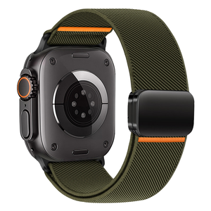 Correa magnética de nailon elástico SmartWin para Apple Watch Series 10 42mm 46mm Correa deportiva estirable - Product Image 6