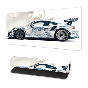 Personalisiertes <span class=keywords><strong>Mauspad</strong></span> im Sportwagen-Design mit Rutschfester Gummiunterseite, Großformatig, Sublimationsdruck, Auf Lager - Product Image 3