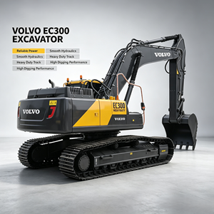 รถขุด VOLVO EC300 คุณภาพสูง มือสอง ขนาด 30 ตัน รถขุดตีนตะขาบไฮดรอลิกแท้จากสวีเดน รถขุดมือสอง VOLVO EC300 พร้อมใบรับรอง CE EPA - Product Image 1