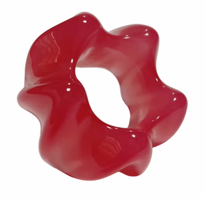 Masseur d'acupression dorsal en forme de losange en résine de cire d'abeille - Product Image 2