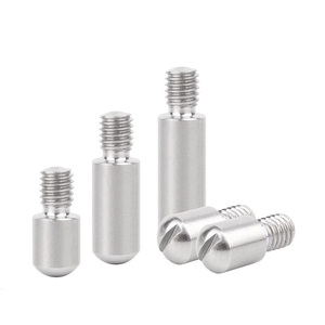 304 thép không gỉ rãnh đầu bên ngoài chủ đề hình trụ Pin gb831 không đầu trục vít ren cho gia công dịch vụ - Product Image 6
