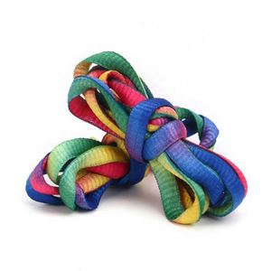 Cordones de Zapatos Coloridos con Degradado, Personalizados con Sublimación, Planos, Precio Económico OEM - Product Image 2